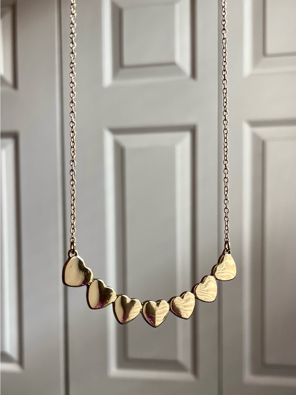 Gold Hearts Necklace